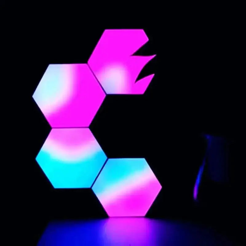 Hexagon LED Wall Lights