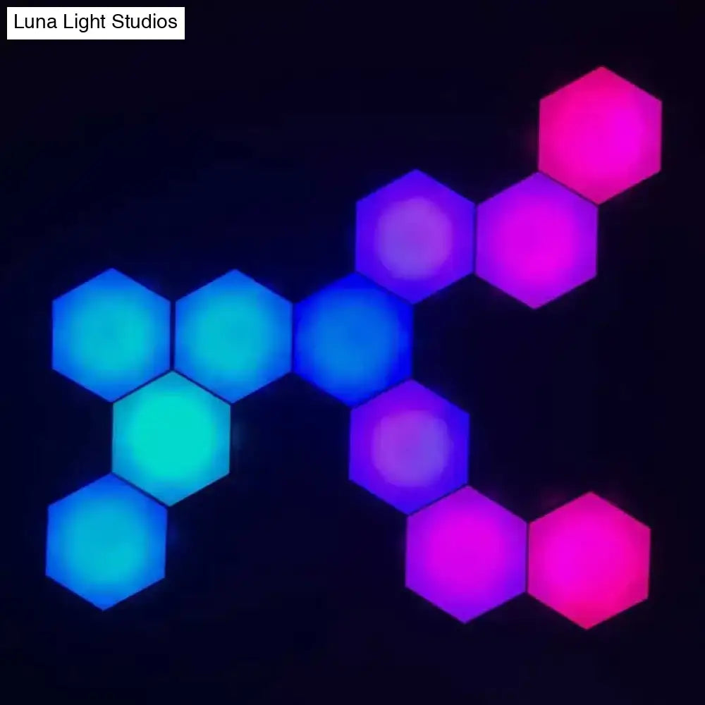 Hexagon LED Wall Lights