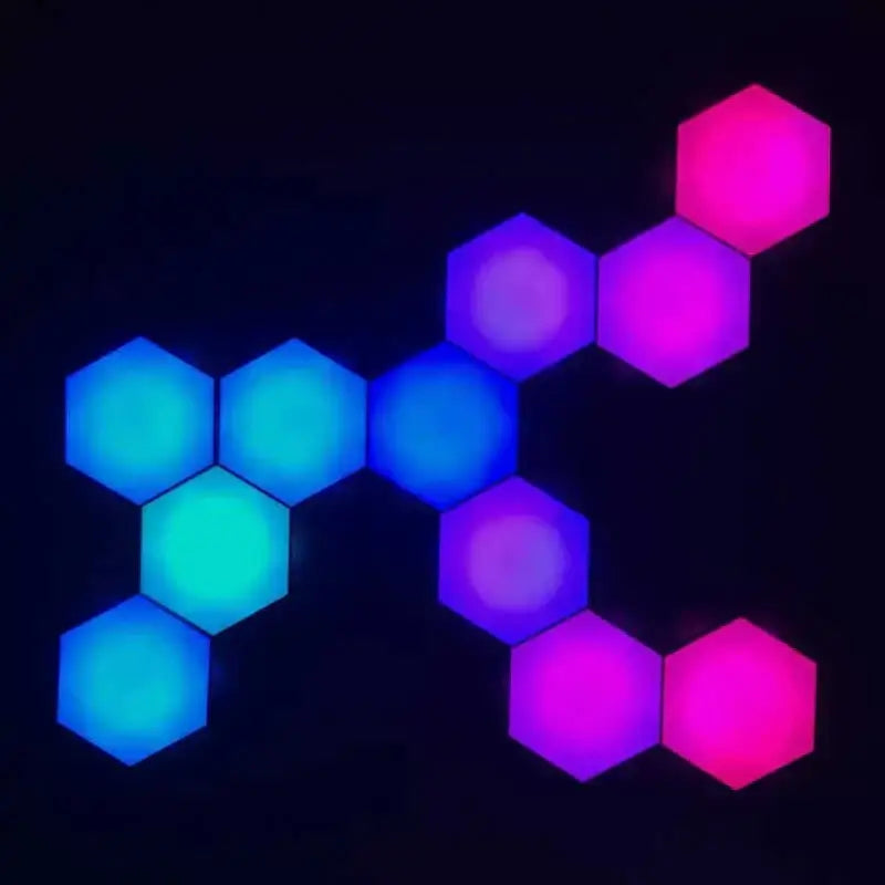 Hexagon LED Wall Lights