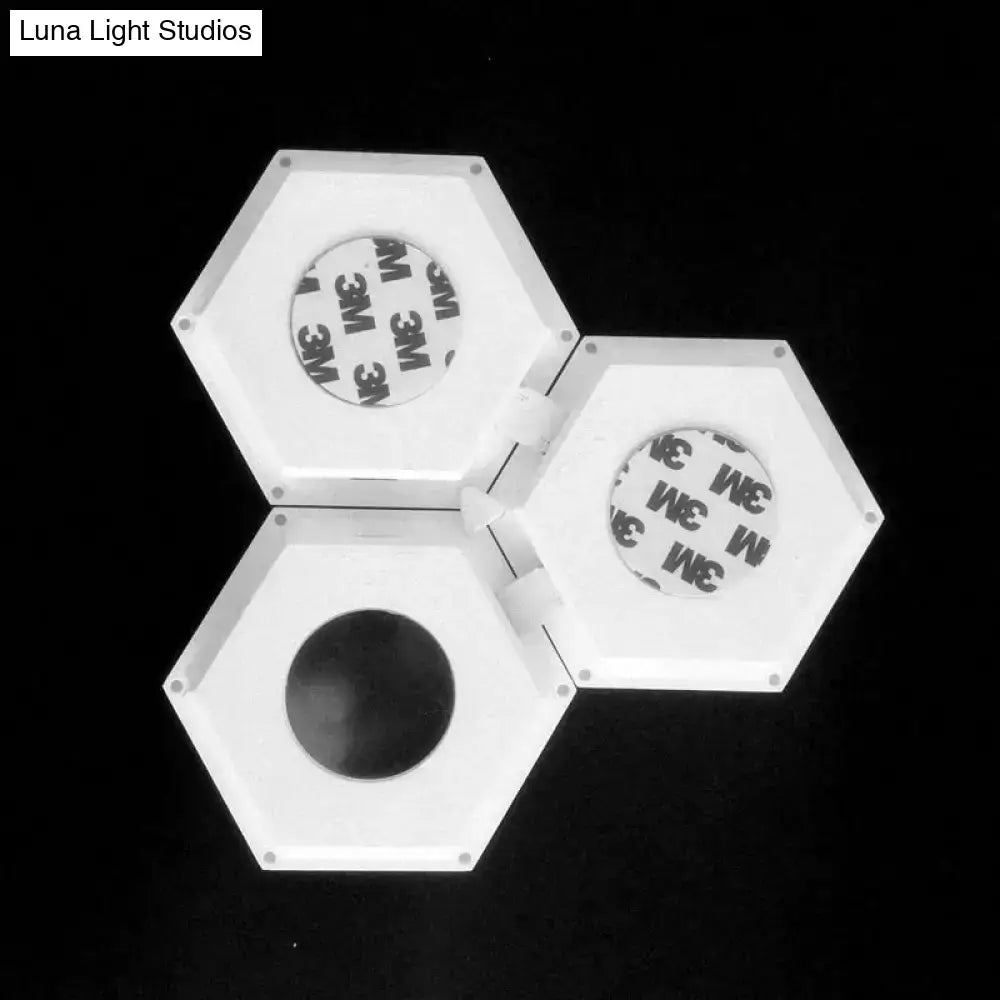Hexagon LED Wall Lights