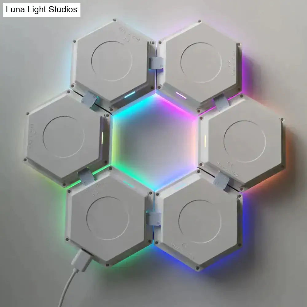 Hexagon LED Wall Lights