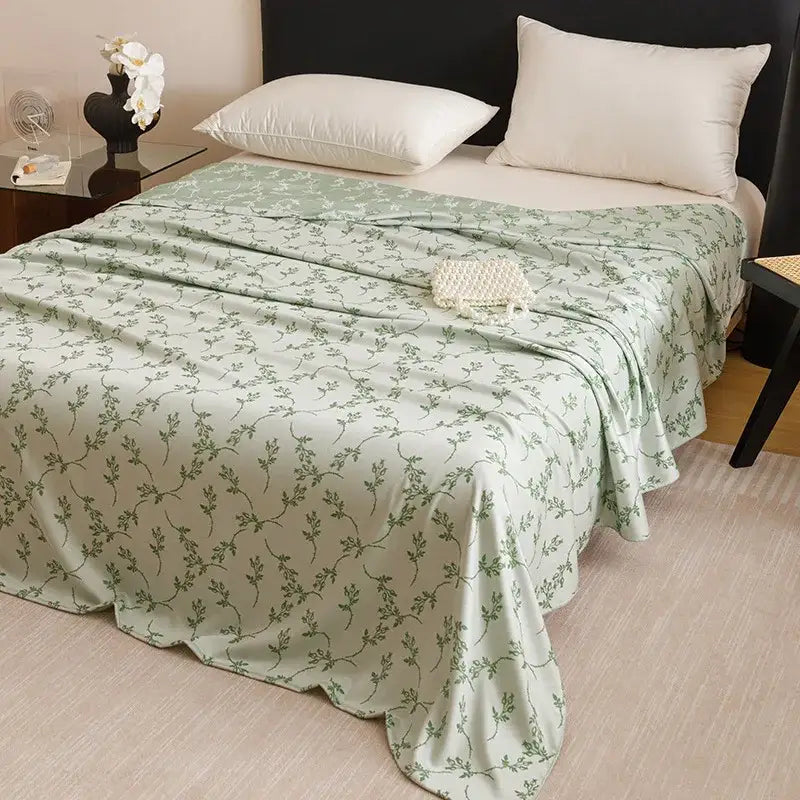 Pink Bamboo Summer Blanket