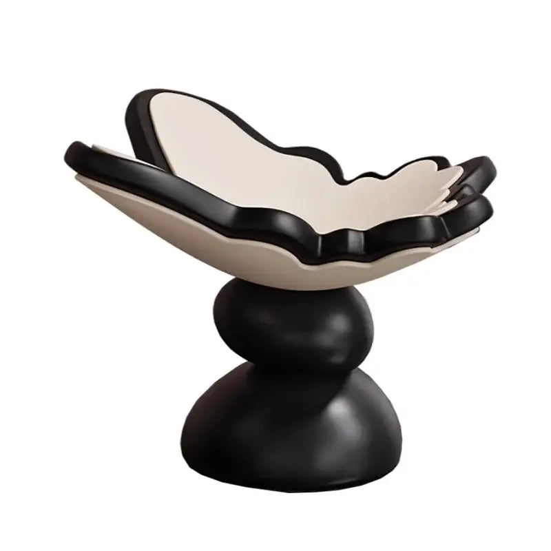 Black Resin Butterfly Tray
