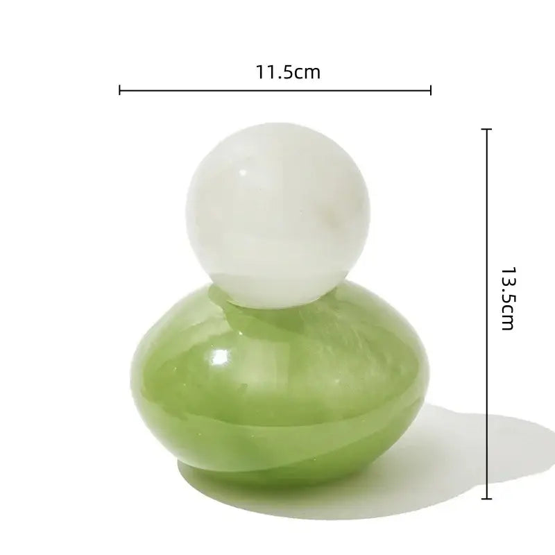 Sphere Glass Storage Vase