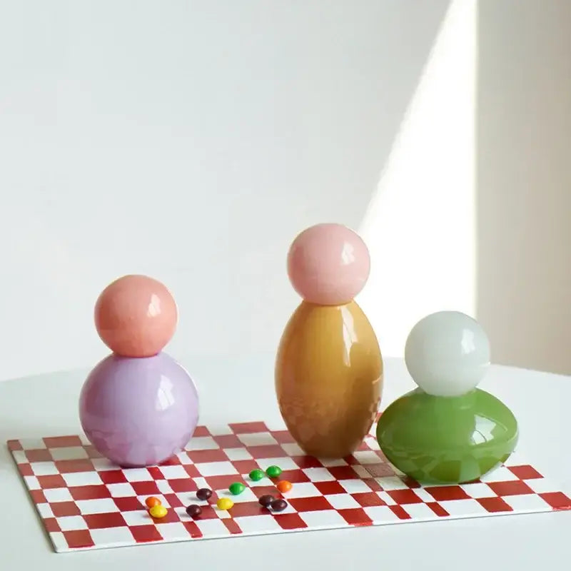 Sphere Glass Storage Vase