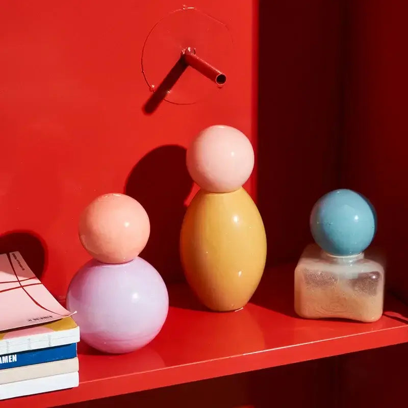 Sphere Glass Storage Vase
