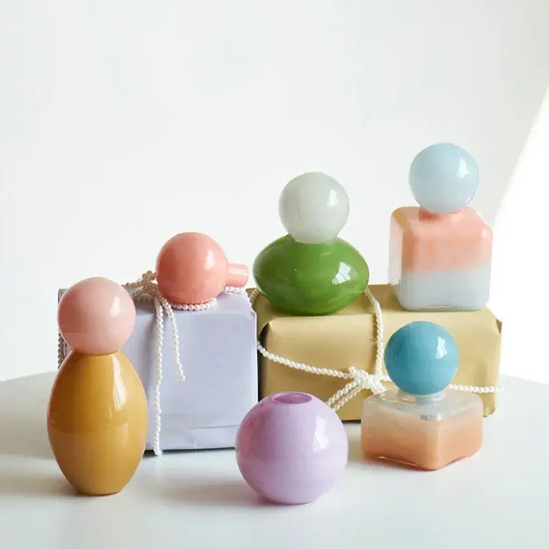 Sphere Glass Storage Vase