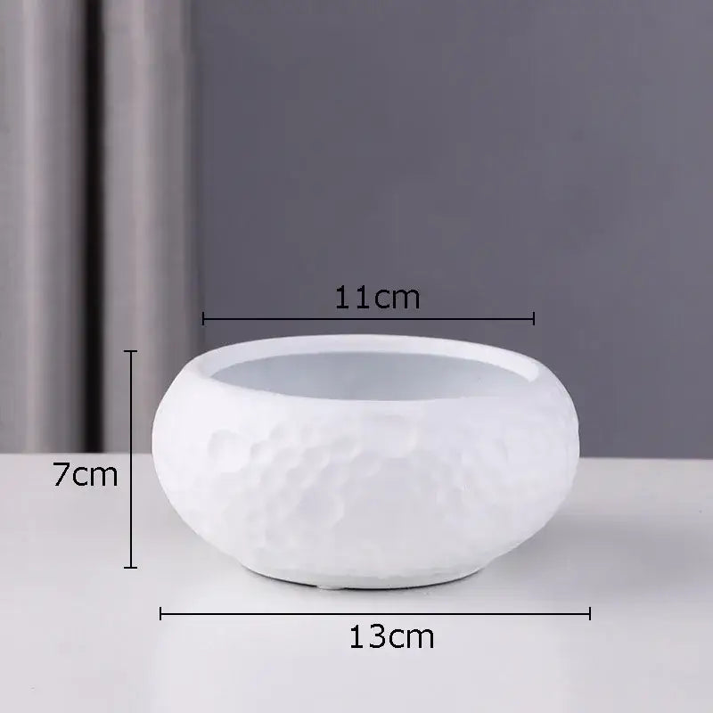 Stacked Ceramic Vase Trio