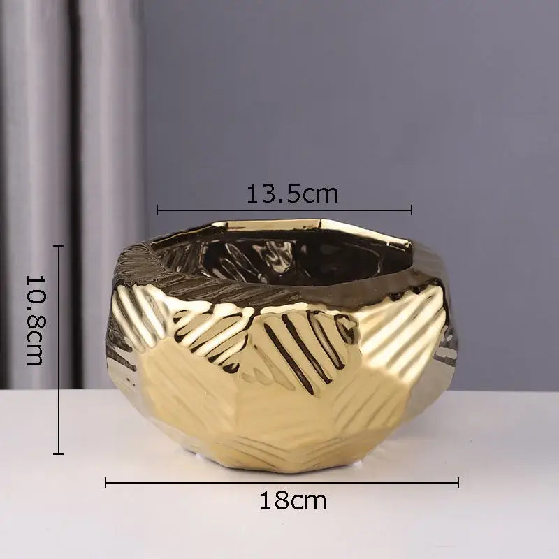 Stacked Ceramic Vase Trio