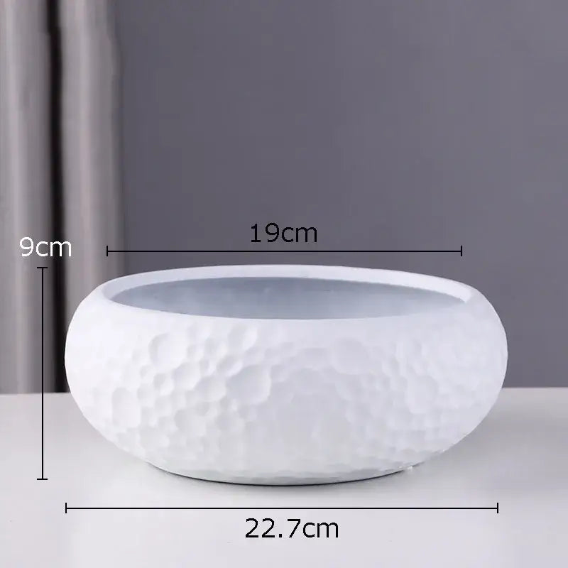 Stacked Ceramic Vase Trio