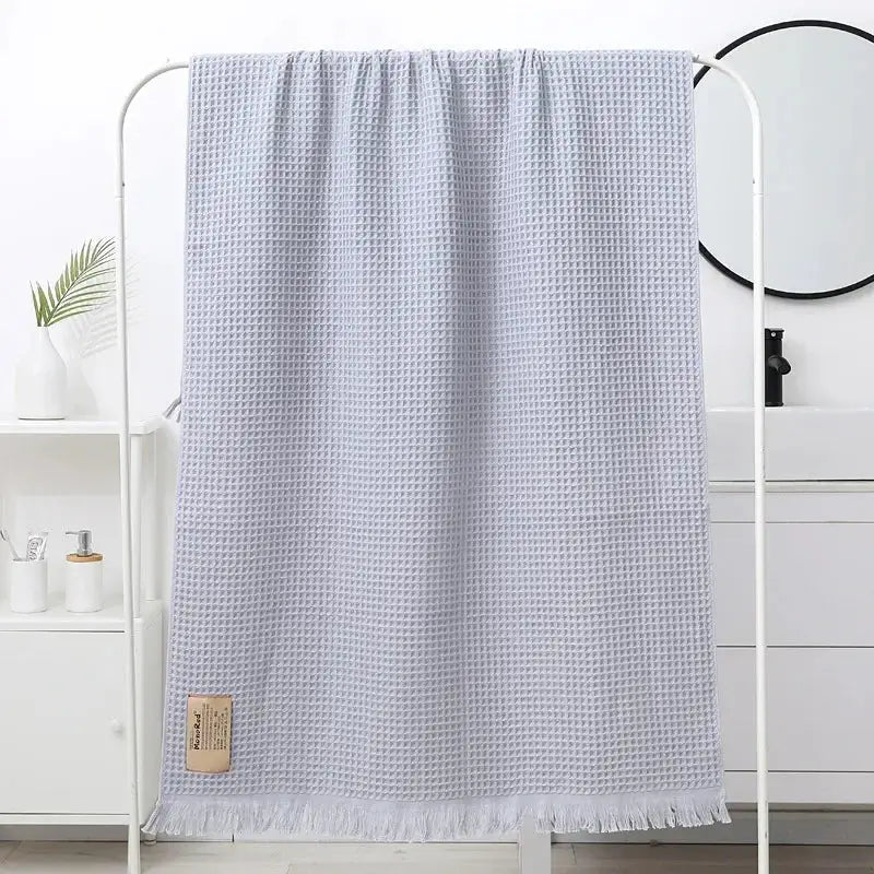 Multi Colored Waffle Towel