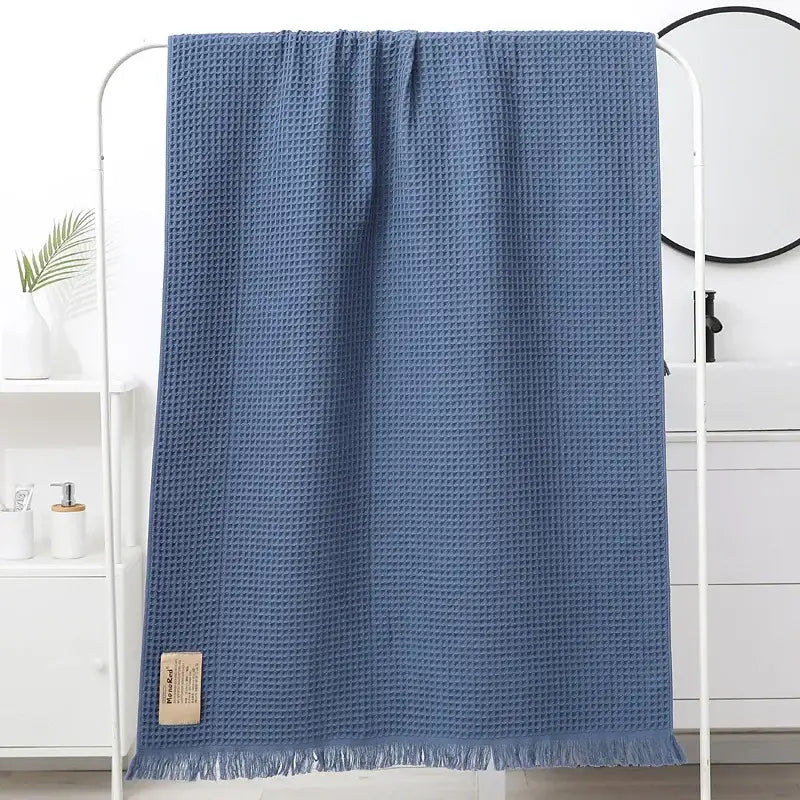 Multi Colored Waffle Towel