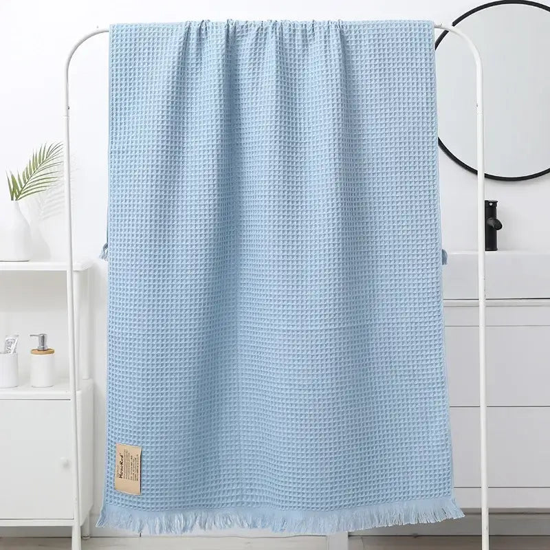 Multi Colored Waffle Towel