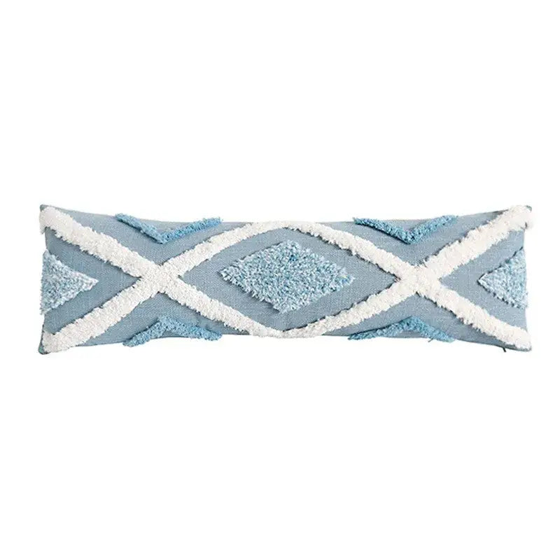 Light Blue Star Pillow Covers