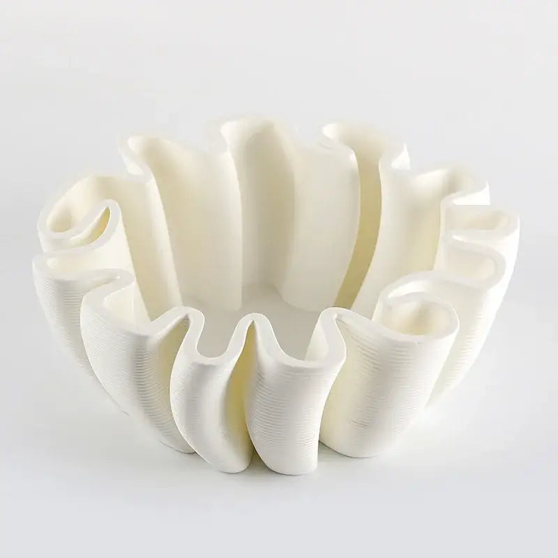 White Ceramic Fruit Tray