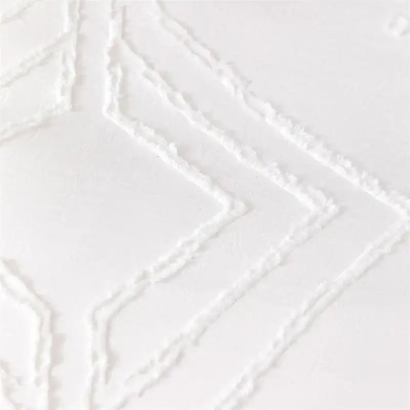White Quilted Duvet Cover