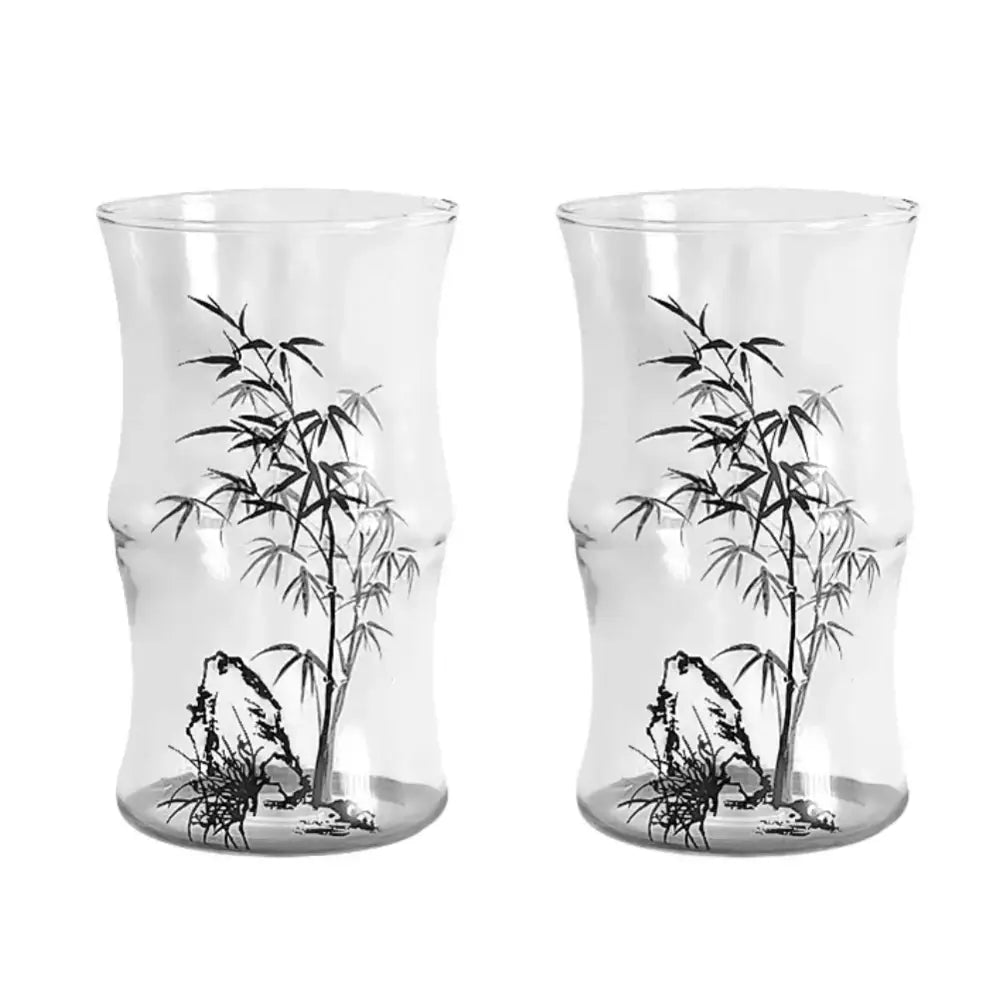 Clear Bamboo Knot Mug