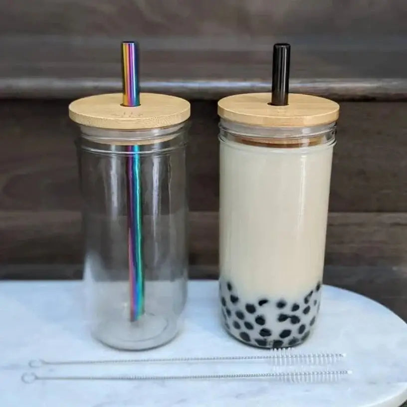 Bamboo Lid Smoothie Cup