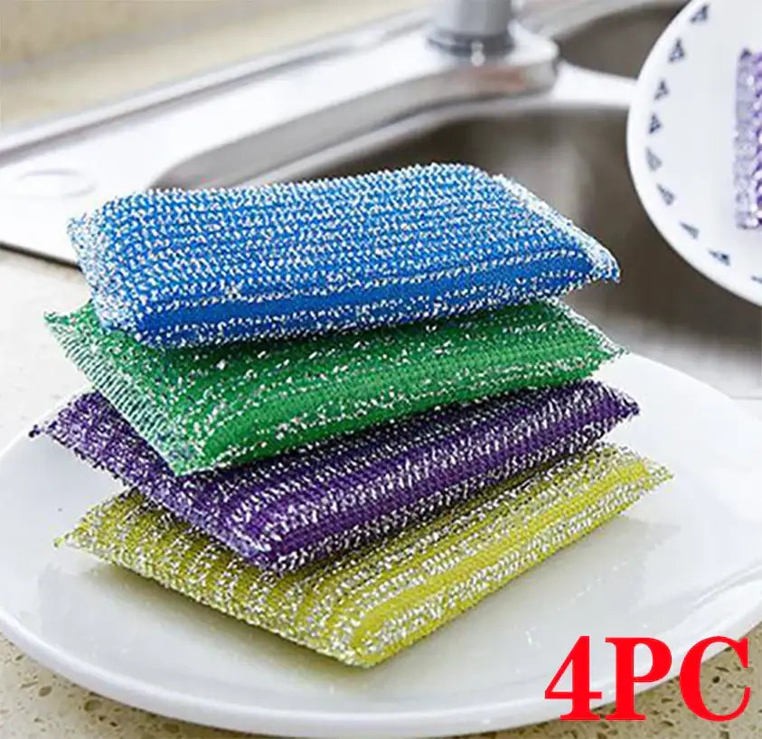 Multicolor Kitchen Scrubber Set