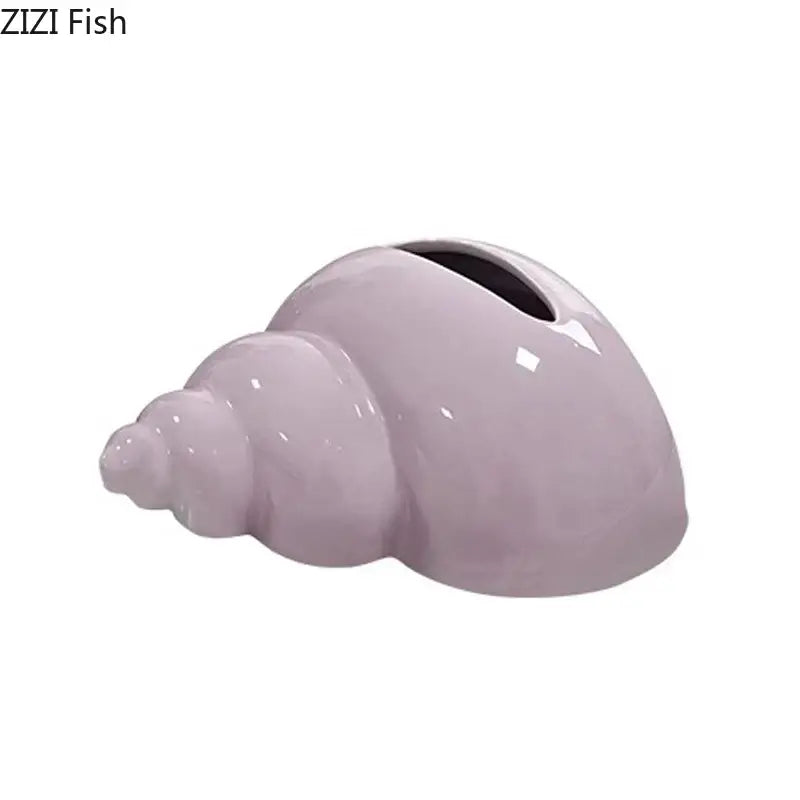Black Lavender Ceramic Tissue Box