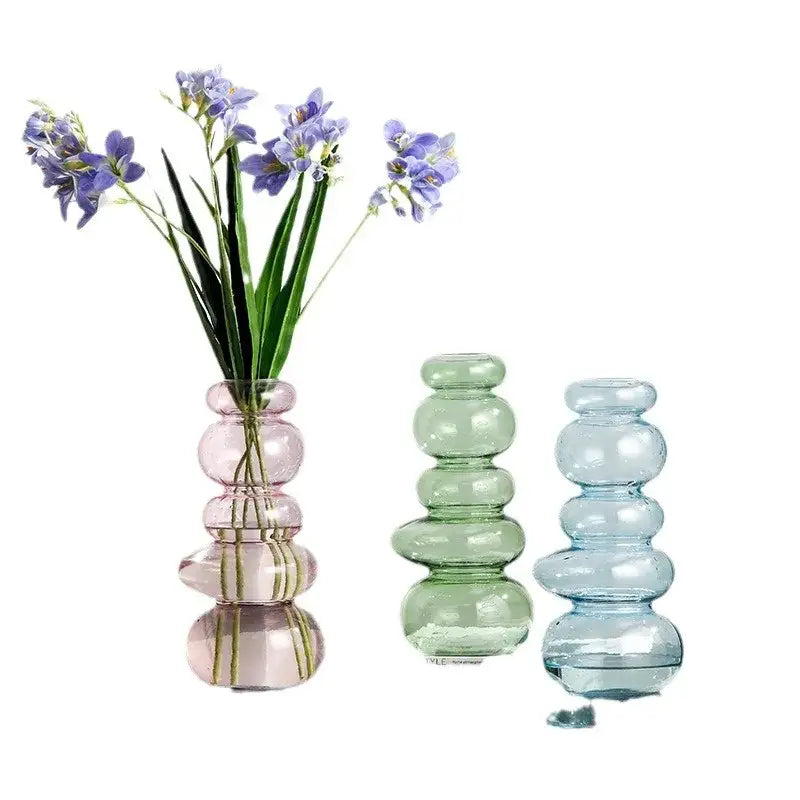 Pink Pebble Stack Vase