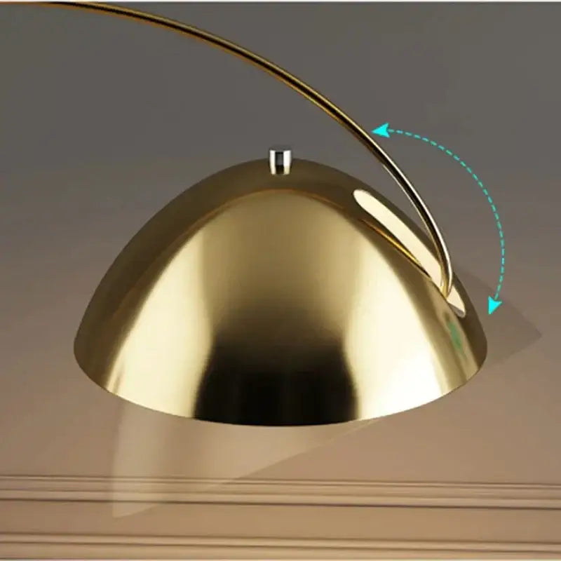 Gold Marble Floor Lamp