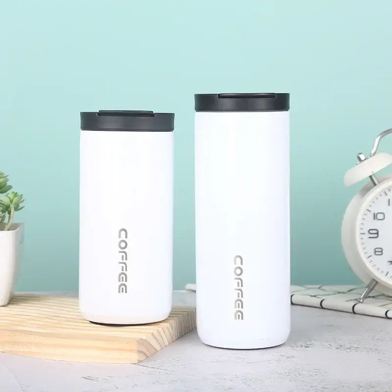 Gold Black Thermal Mug