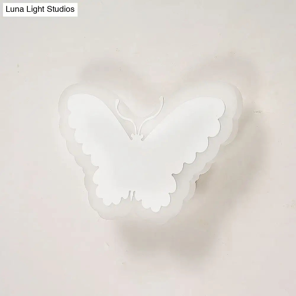 Gold Crescent LED Sconce