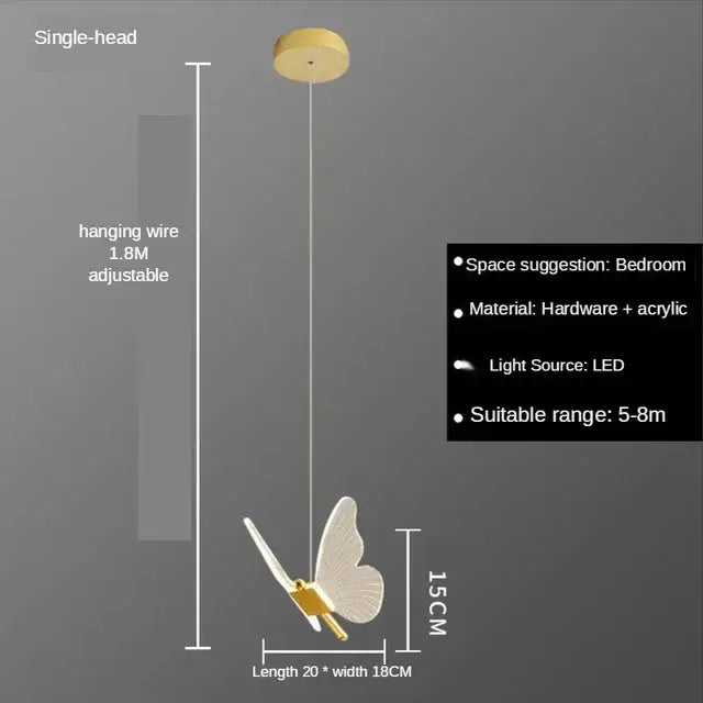 Gold Acrylic Chandelier Lamp