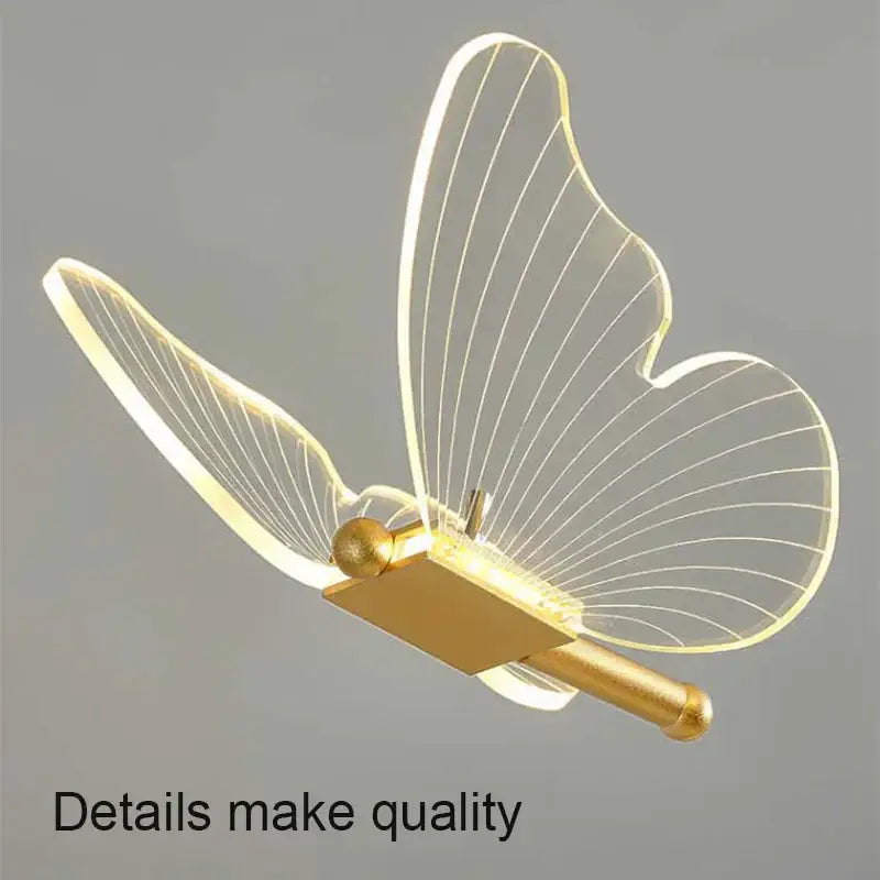 Gold Butterfly Table Lamp