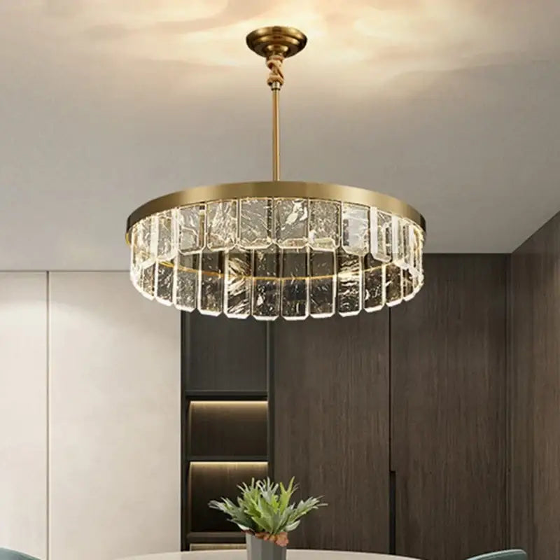 Gold Cloud Crystal Chandelier