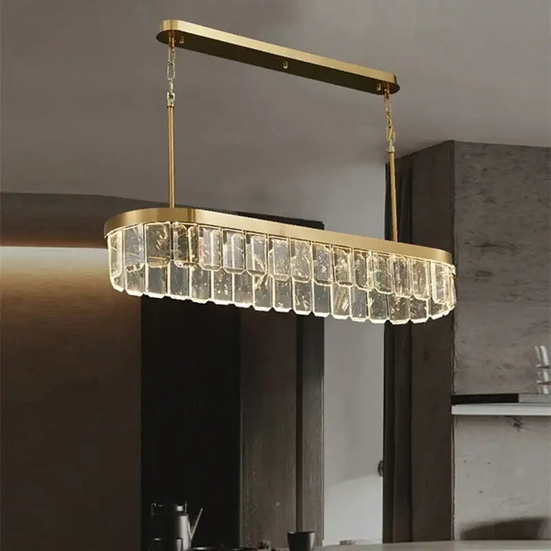 Gold Cloud Crystal Chandelier