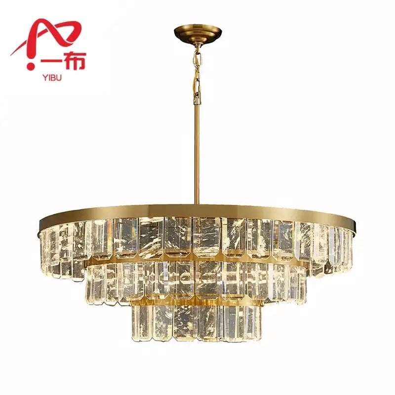Gold Cloud Crystal Chandelier