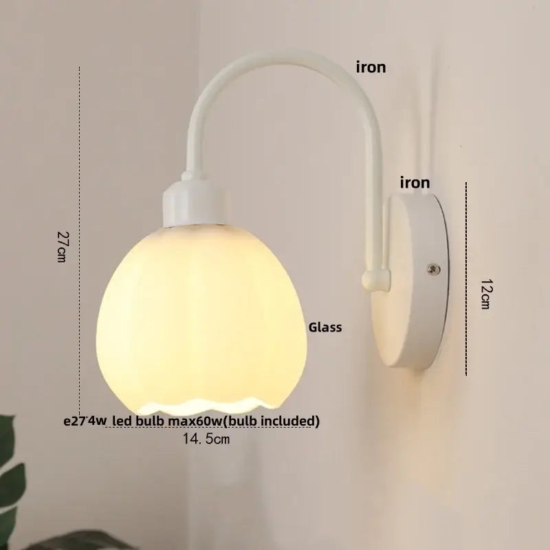 Gold Pull Chain Wall Sconce