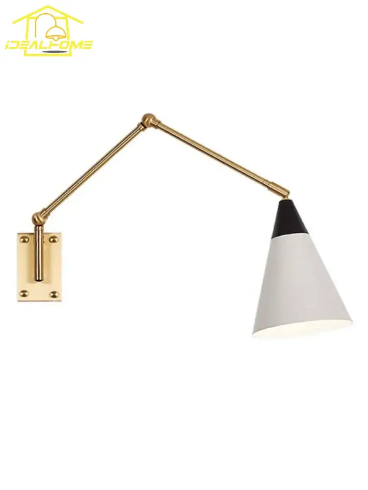 Gold Brass Swing Lamp
