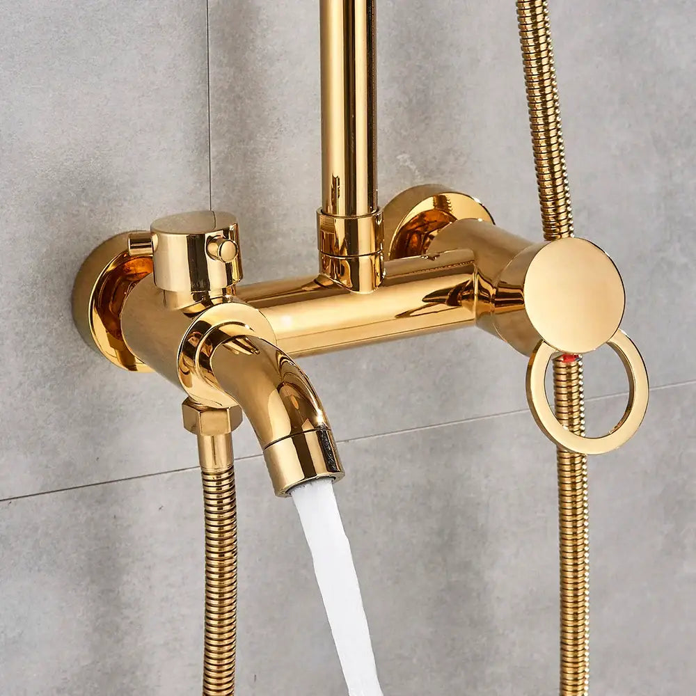 Gold Rain Shower System