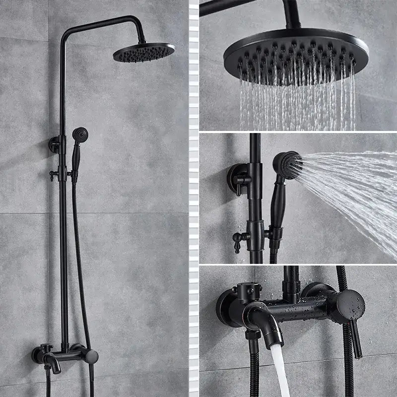 Gold Rain Shower System