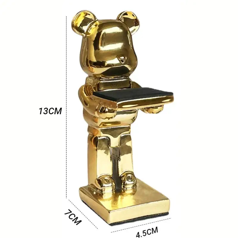 Gold Bear Watch Rack
