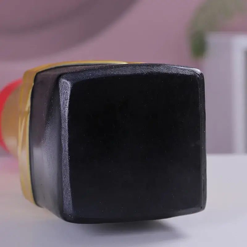 Gold Lipstick Resin Vase