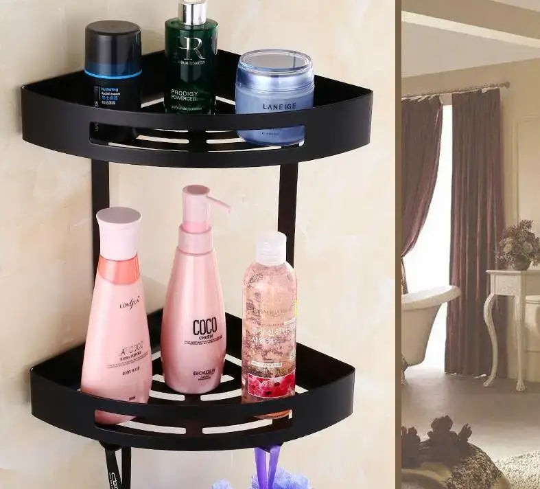 Gold Stainless Corner Shelf