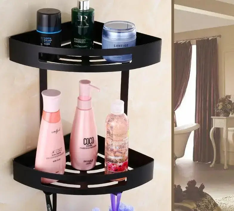 Gold Stainless Corner Shelf