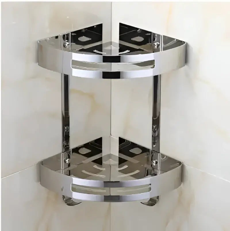 Gold Stainless Corner Shelf