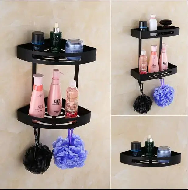 Gold Stainless Corner Shelf