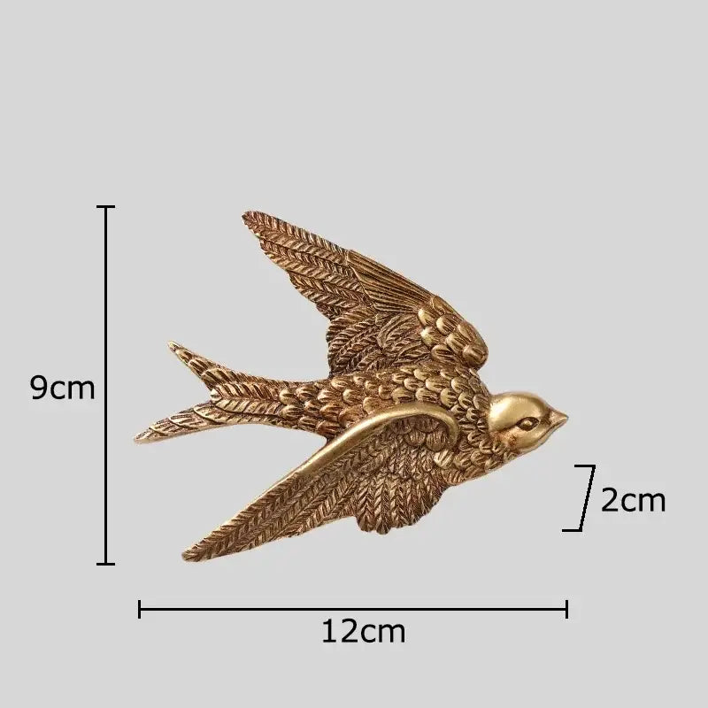 Gold Dove Wall Hooks