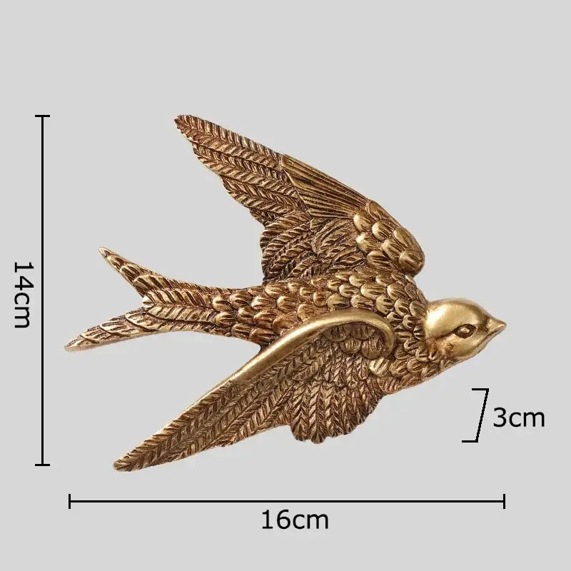 Gold Dove Wall Hooks