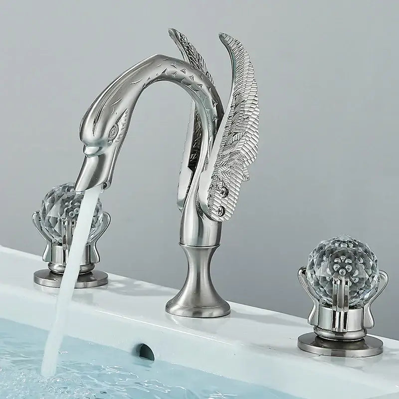 Gold Swan Bathroom Faucet