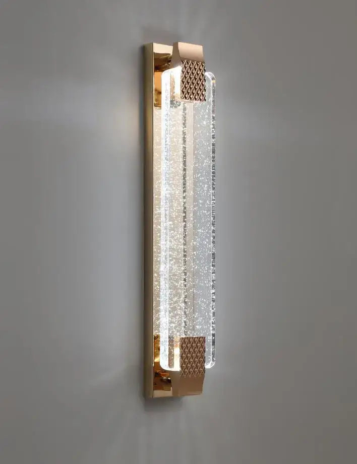 Gold Bubble Glass Wall Lamp