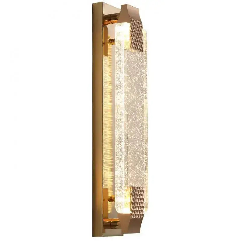 Gold Bubble Glass Wall Lamp