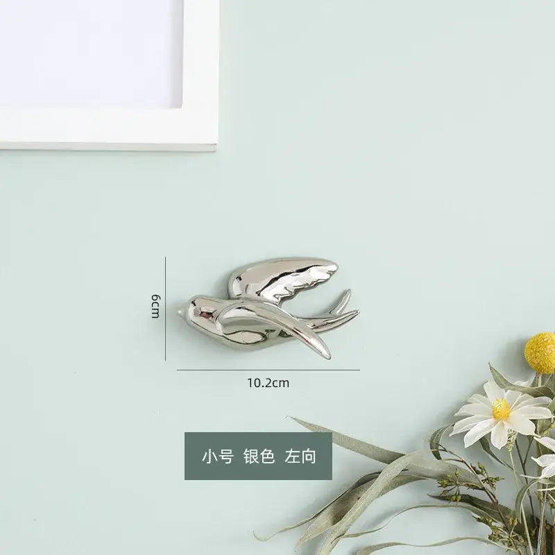 Gold Swallow Wall Sculpture