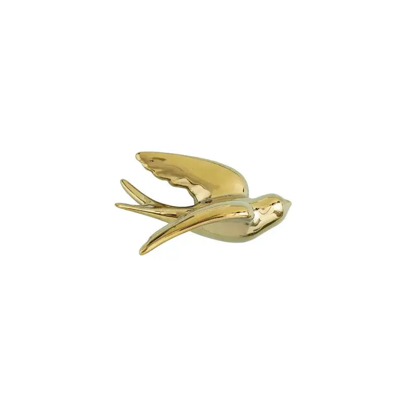 Gold Swallow Wall Sculpture